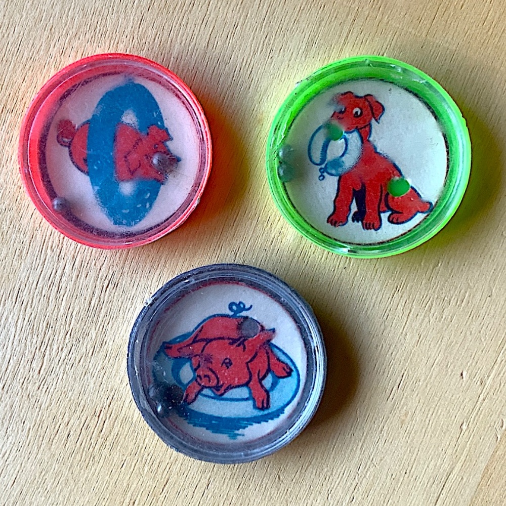 Tiny Ball Games / Vintage Plastic Novelties / Eclectic wackystuff - Picture 5 of 5